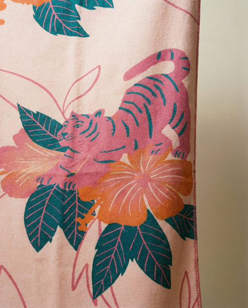 BOA Tiger Face Towel
